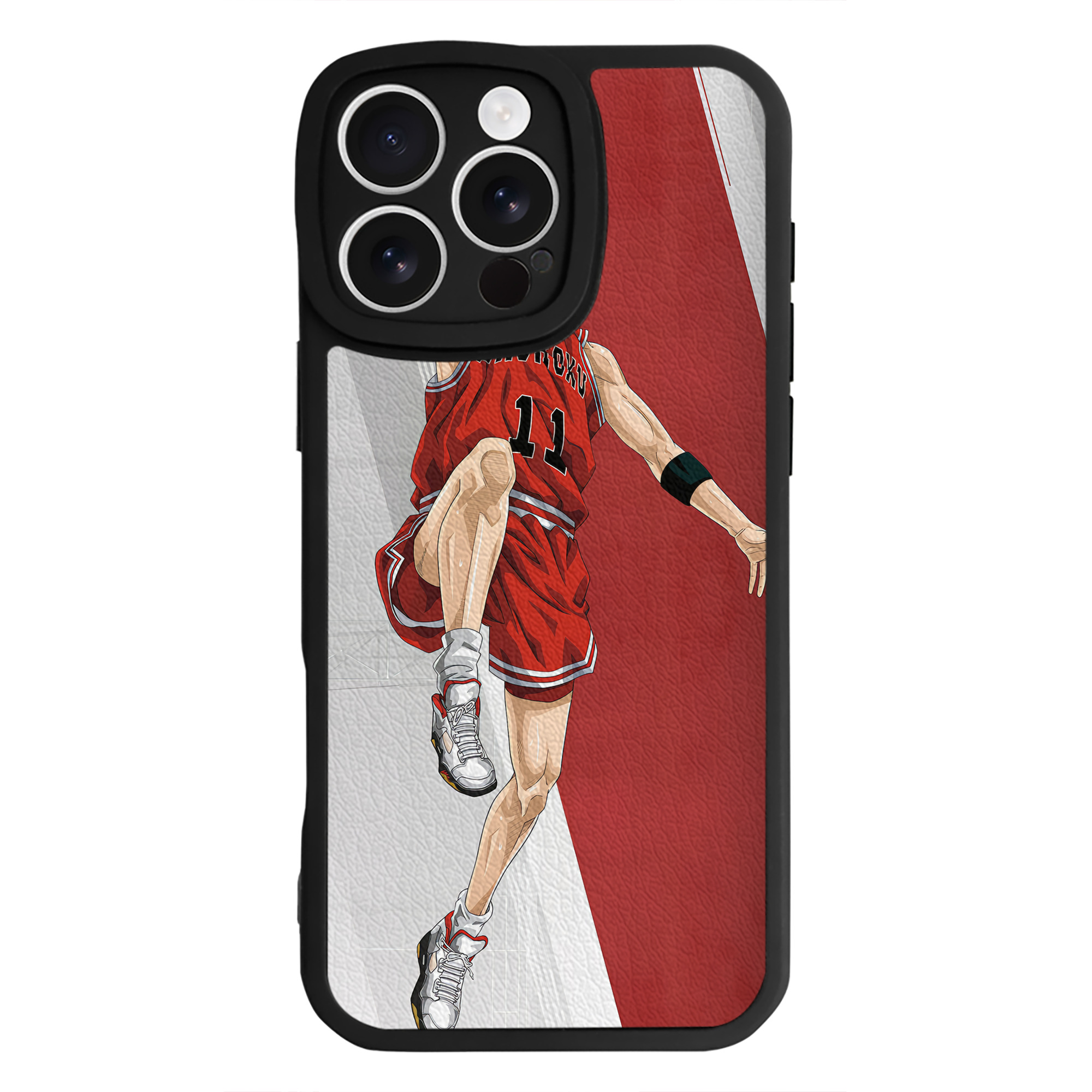 （画像用） SLAM DUNK／スラムダンク 【iPhone 16シリーズ対応】シリコンスマホケース（レザー調） 材質：シリコン